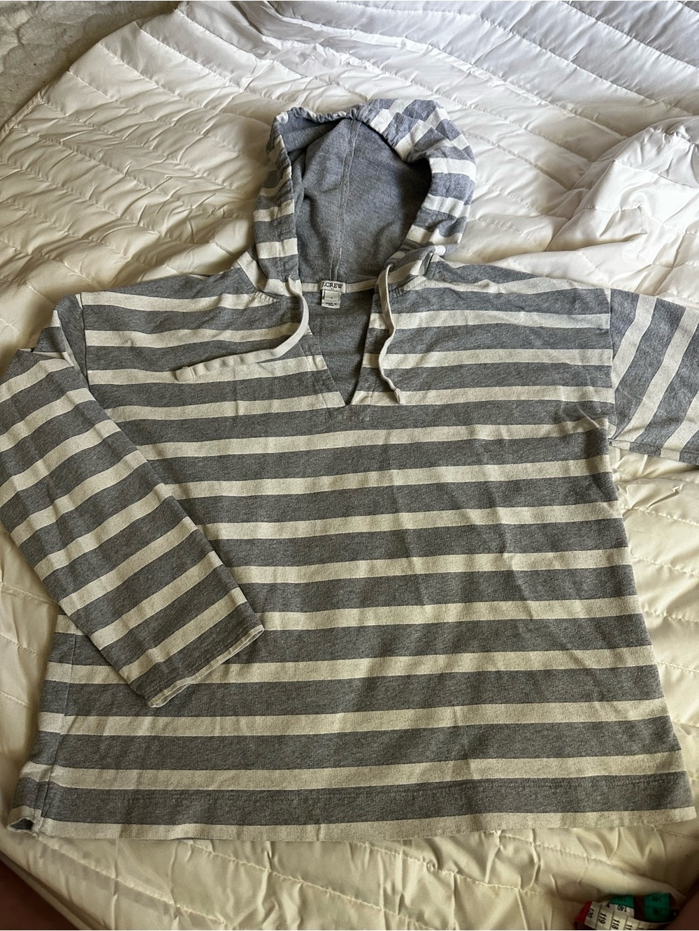 J. Crew French Terry Pullover Hoodie